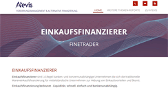 Desktop Screenshot of einkaufsfinanzierer.info